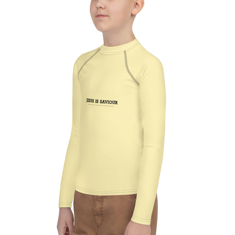 JESUS IS SAVIOUR - Youth Rash Guard