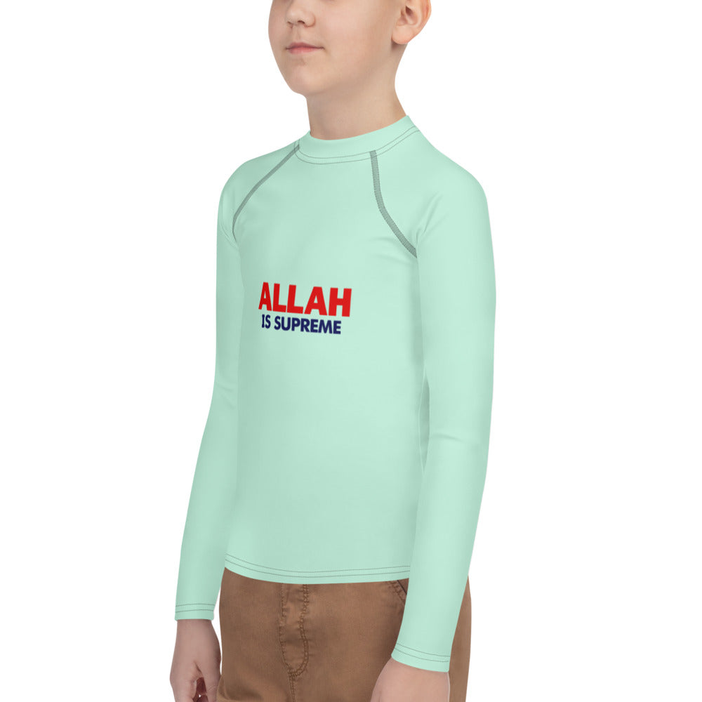 ALLAH IS SUPREME - Youth Rash Guard