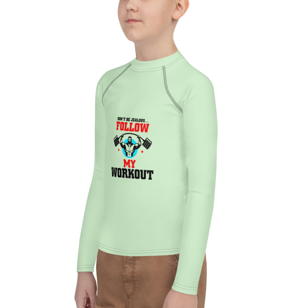 DON'T BE JEALOUS - Youth Rash Guard