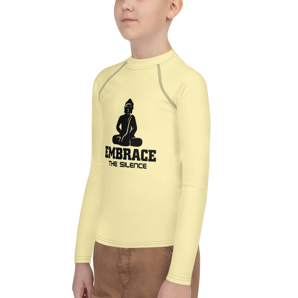 EMBRACE THE SILENCE - Youth Rash Guard