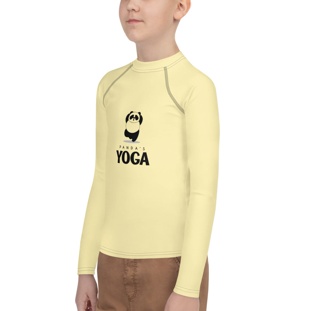 PANDA'S YOGA - Youth Rash Guard