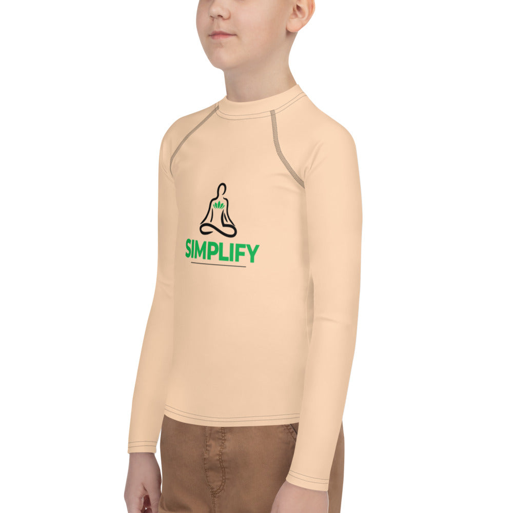 SIMPLIFY - Youth Rash Guard
