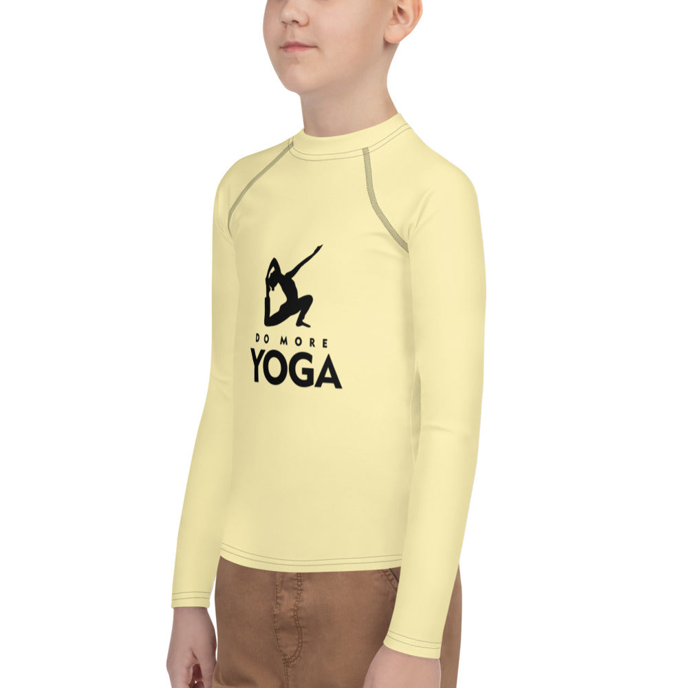DO MORE YOGA - Youth Rash Guard