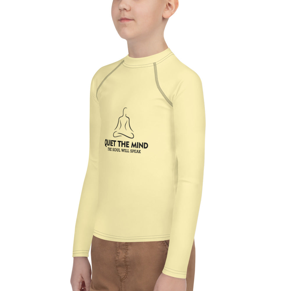 QUIET THE MIND - Youth Rash Guard