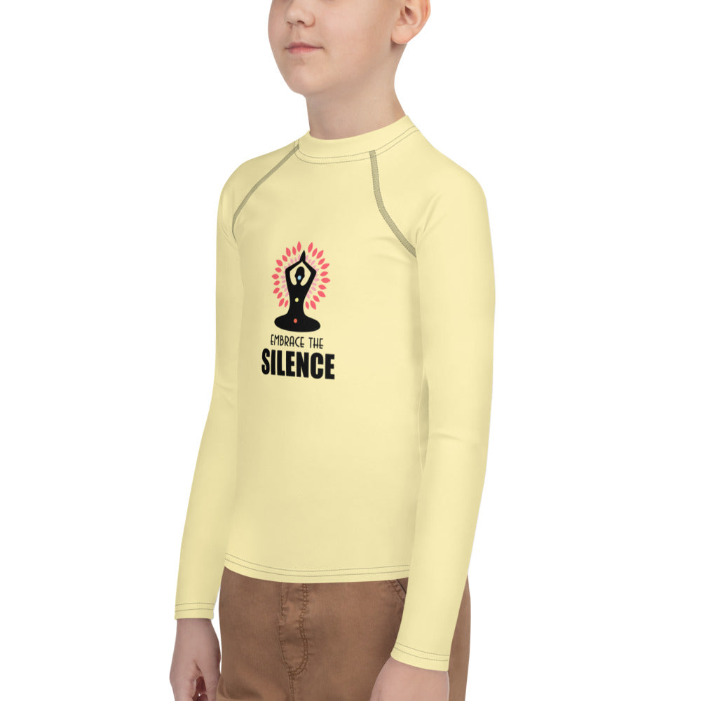 EMBRACE THE SILENCE - Youth Rash Guard