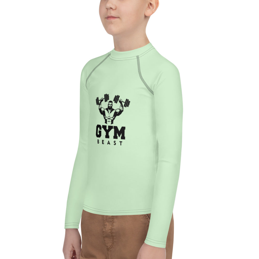 GYM BEAST - Youth Rash Guard