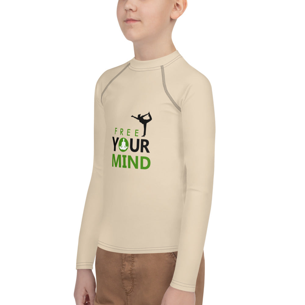 FREE YOUR MIND - Youth Rash Guard
