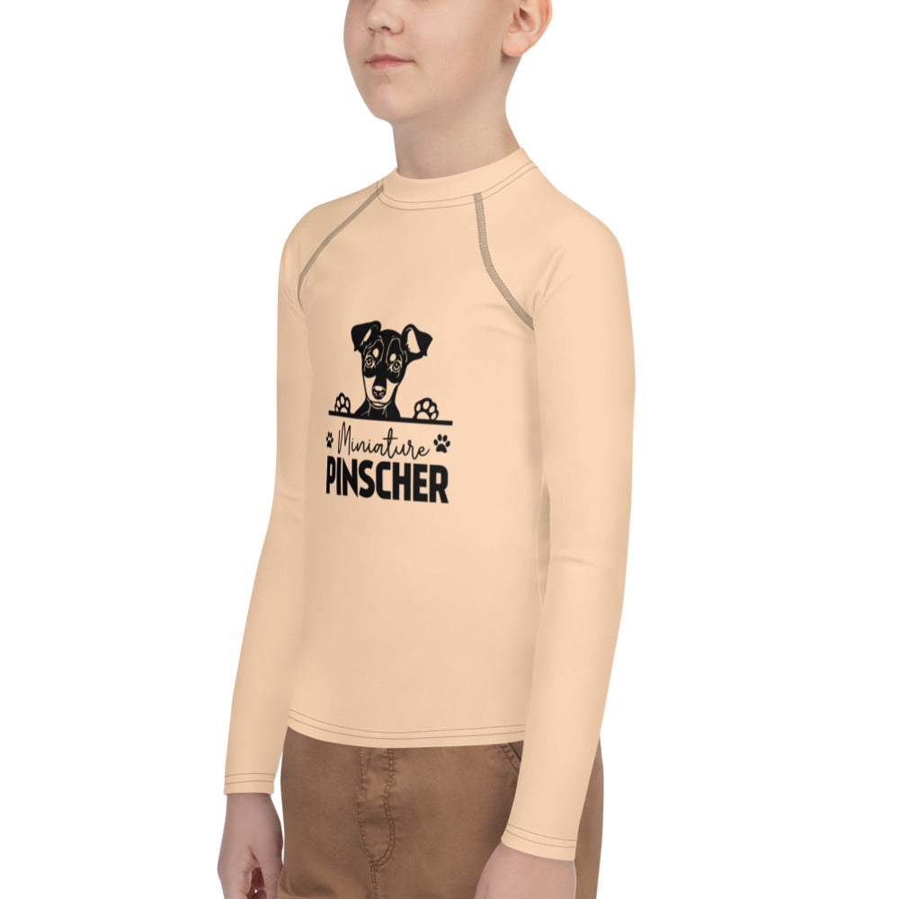 MINIATURE PINSCHER - Youth Rash Guard