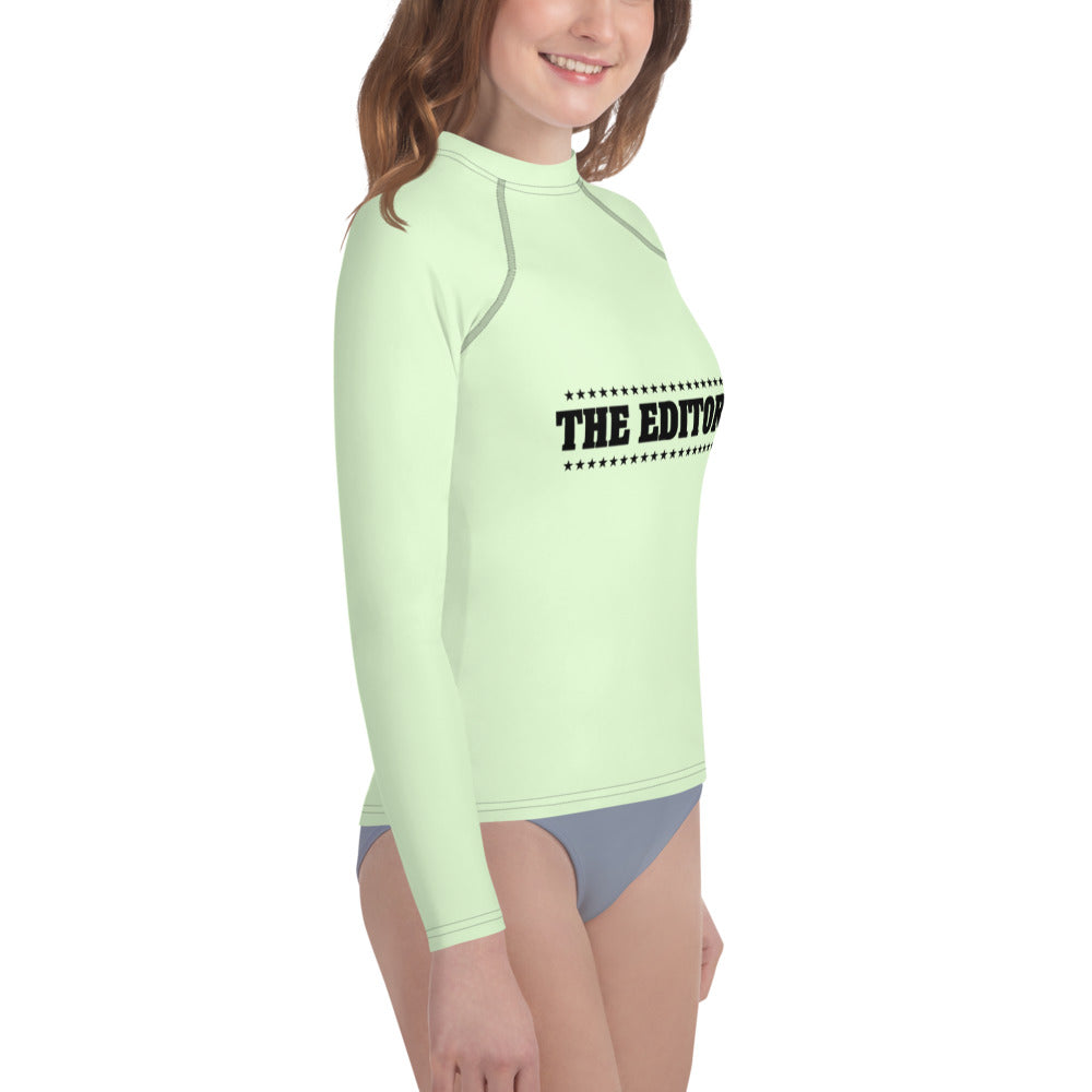 THE EDITOR - Youth Rash Guard