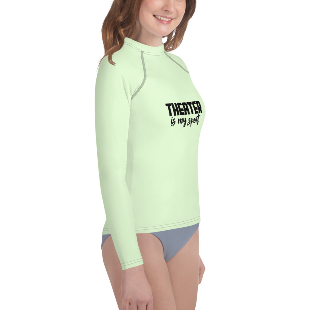 THEATER IS MY SPORT - Youth Rash Guard