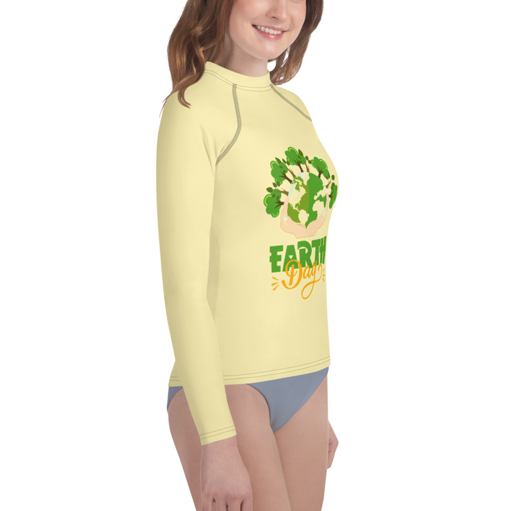 EARTH DAY - Youth Rash Guard