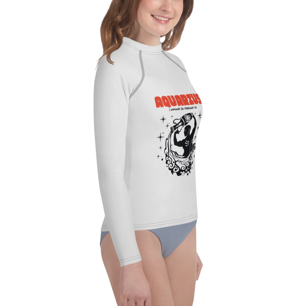 AQUARIUS - Youth Rash Guard