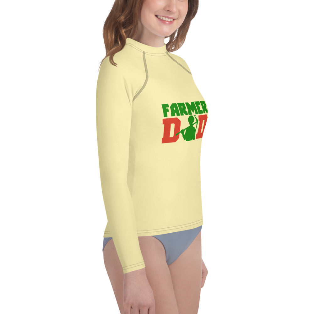 FARMER DAD - Youth Rash Guard