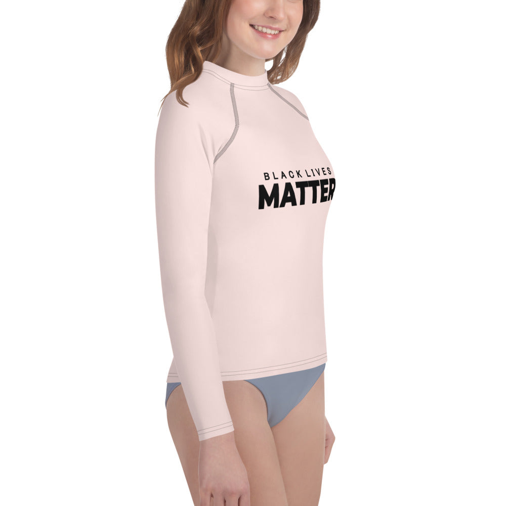 BLACK LIVES MATTER - Youth Rash Guard