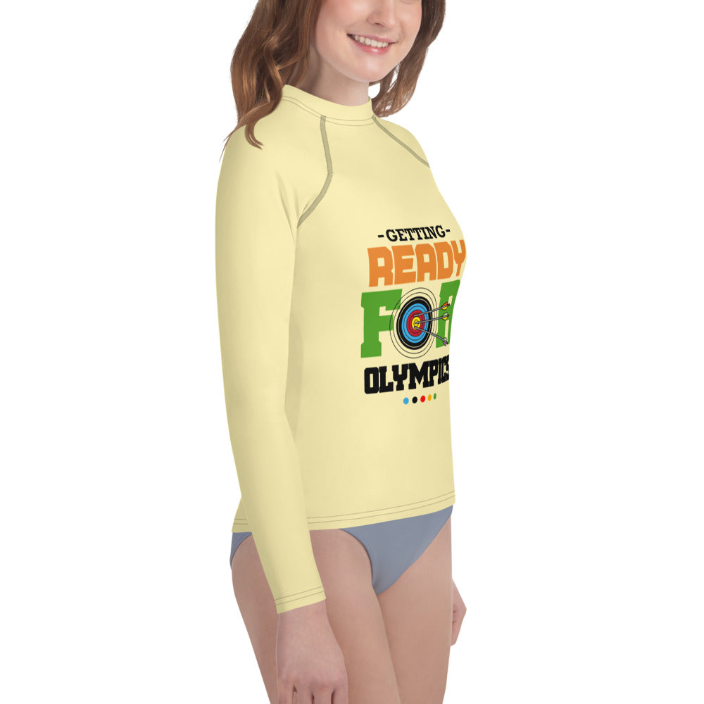 GETTING READY FOR OLYMPICS - Youth Rash Guard