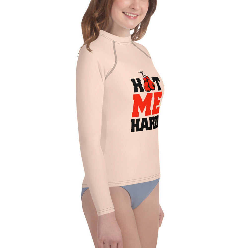 HOT ME HARD - Youth Rash Guard