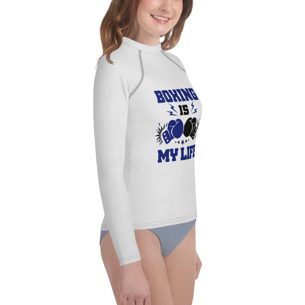 BOXING IS MY LIFE - Youth Rash Guard