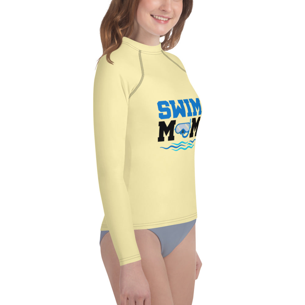 SWIM MOM - Youth Rash Guard