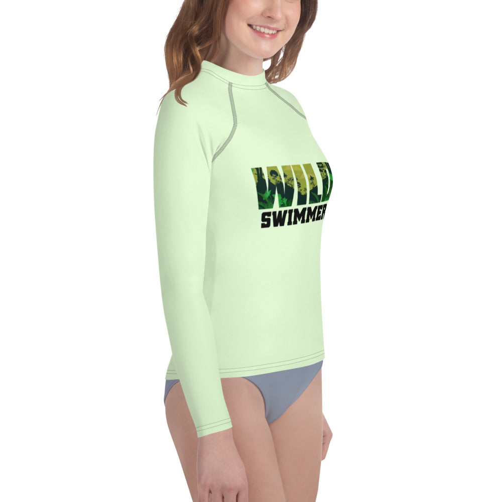 WILD SWIMMER - Youth Rash Guard