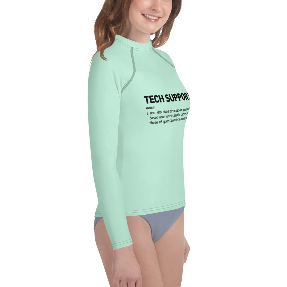 TECH SUPPORT - Youth Rash Guard