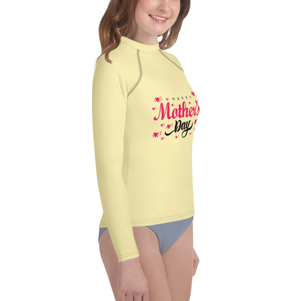 HAPPY MOTHER'S DAY - Youth Rash Guard