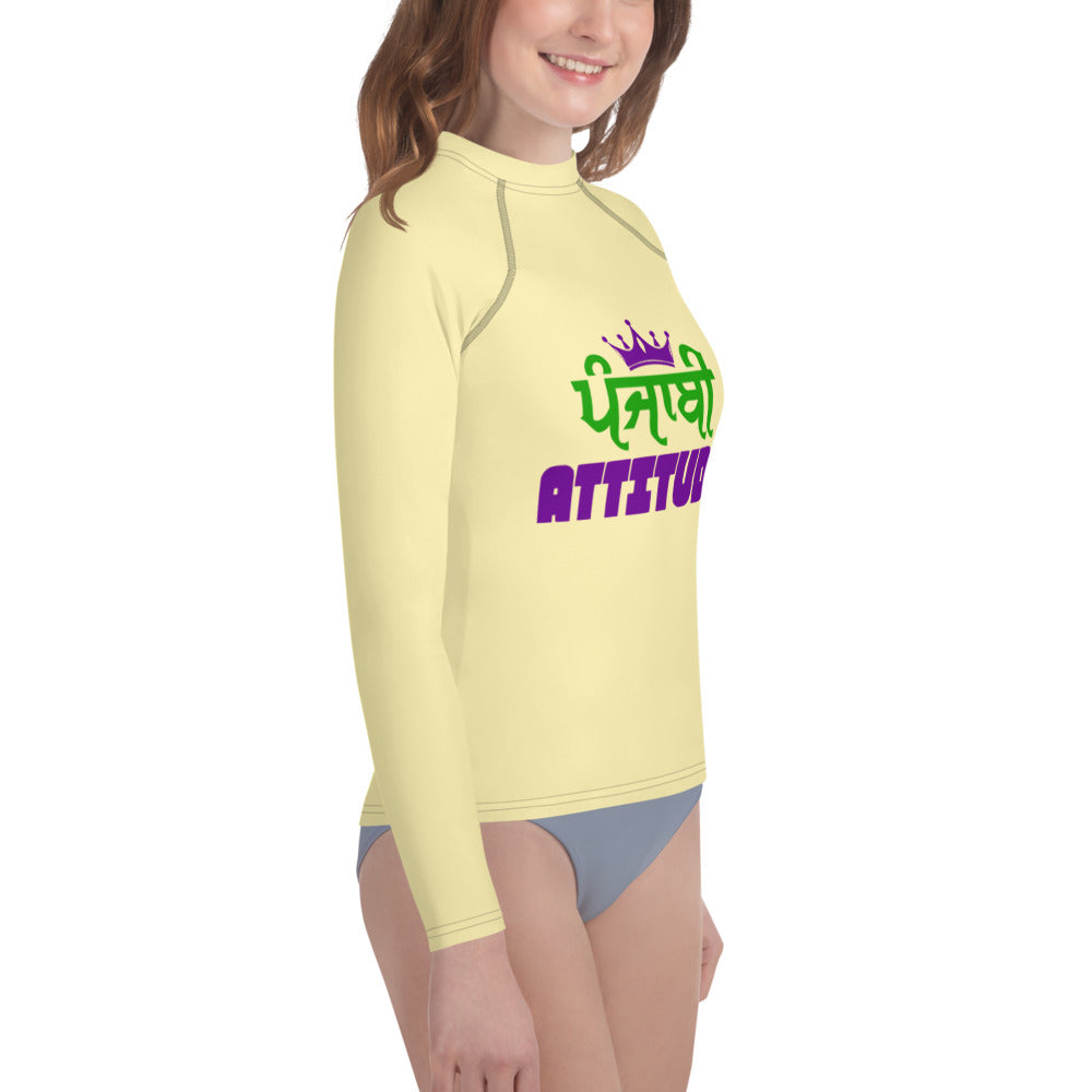 PUNJABI ATTITUDE - Youth Rash Guard