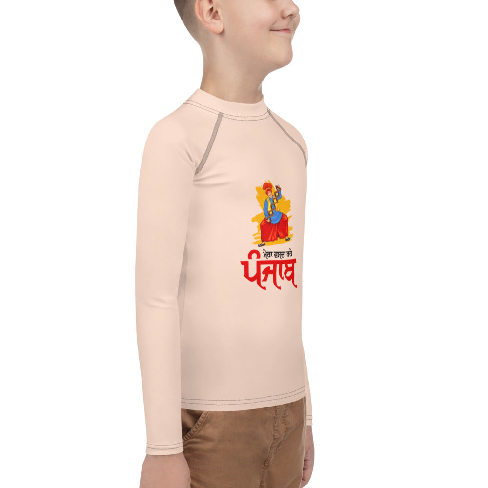 MERA VASDA RAHE PUNJAB - Youth Rash Guard