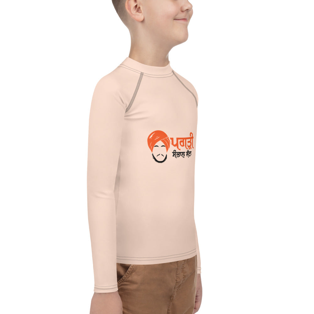 PAGRI SAMBHAL JATTA - Youth Rash Guard