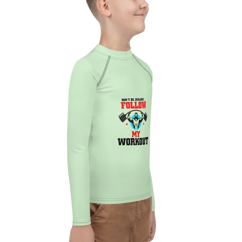 DON'T BE JEALOUS - Youth Rash Guard