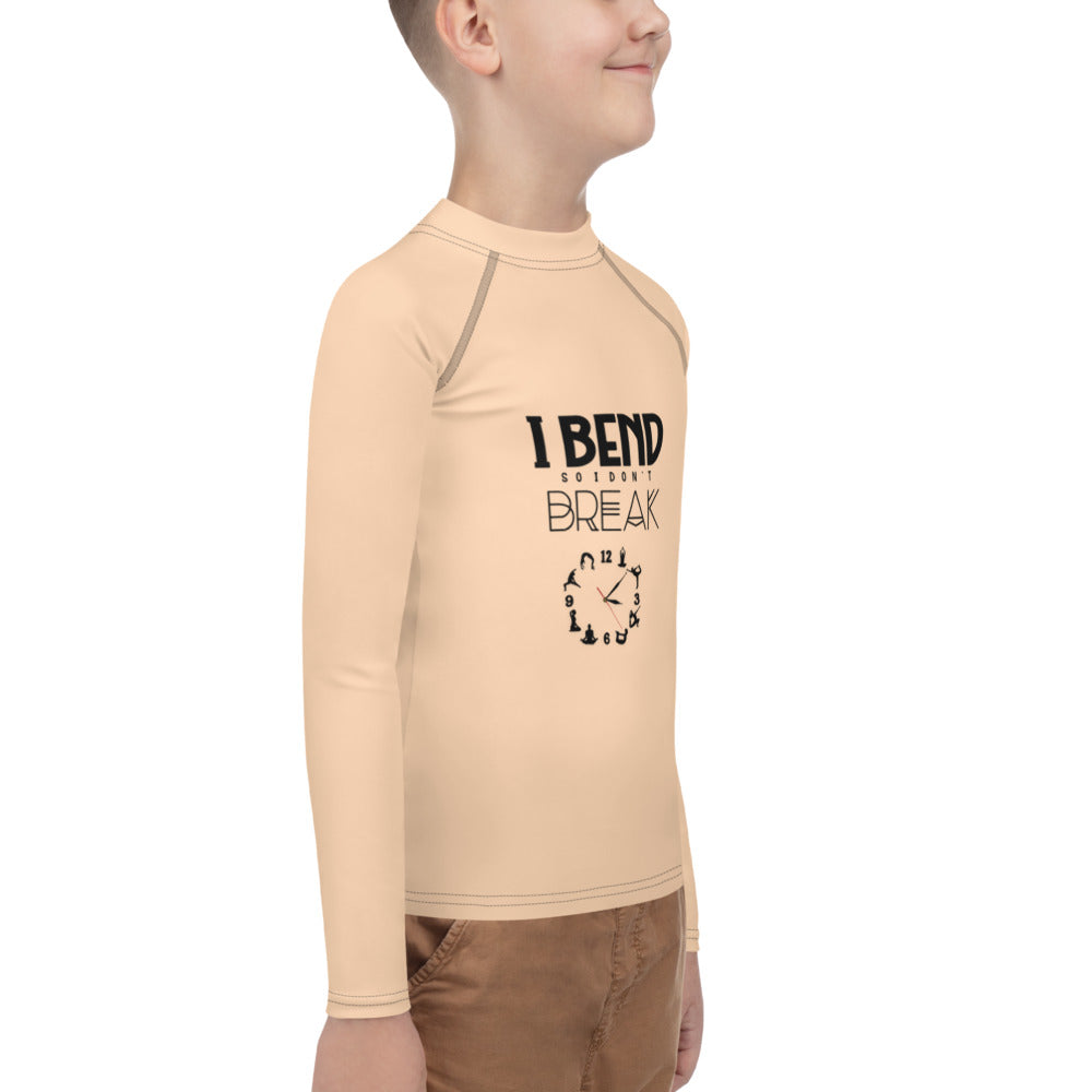 I BEND SO I DON'T BREAK - Youth Rash Guard
