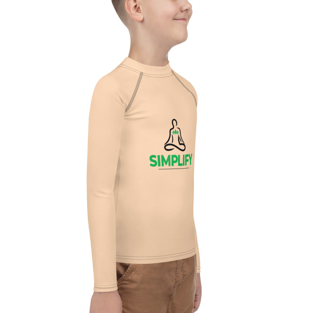 SIMPLIFY - Youth Rash Guard