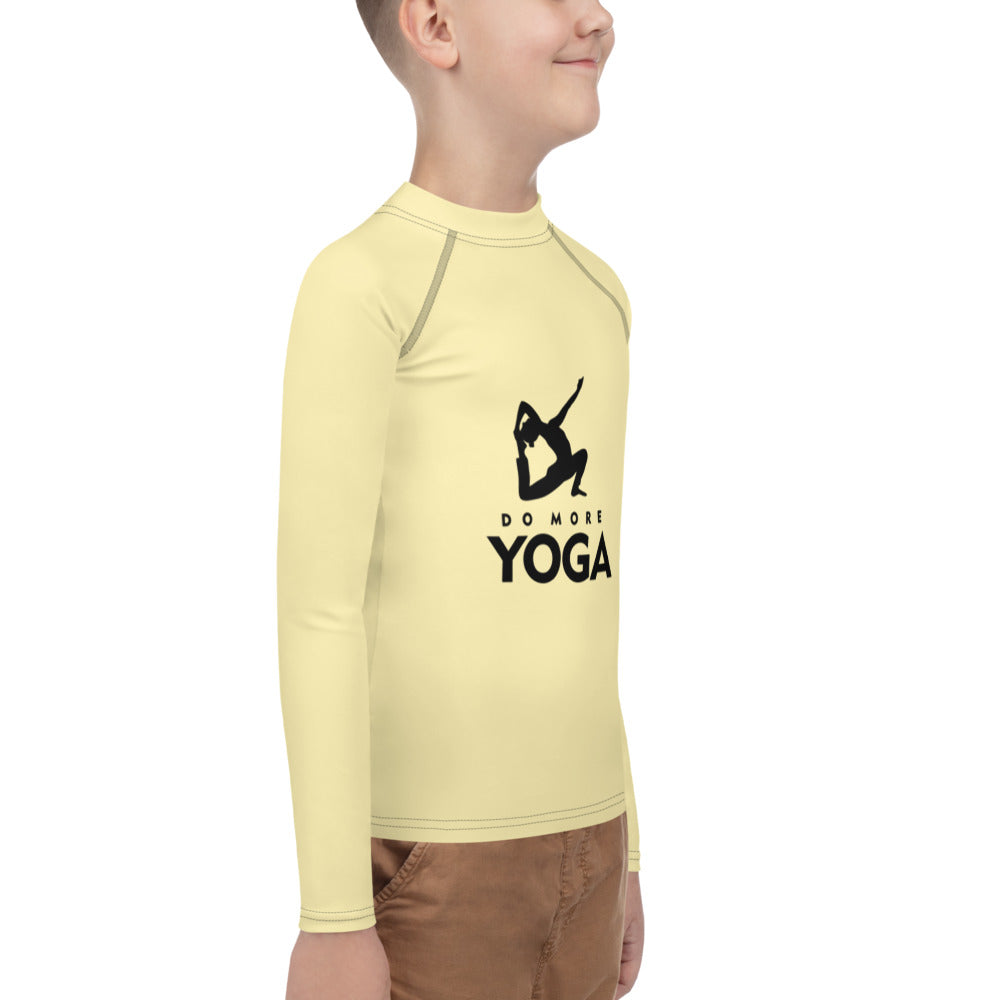 DO MORE YOGA - Youth Rash Guard