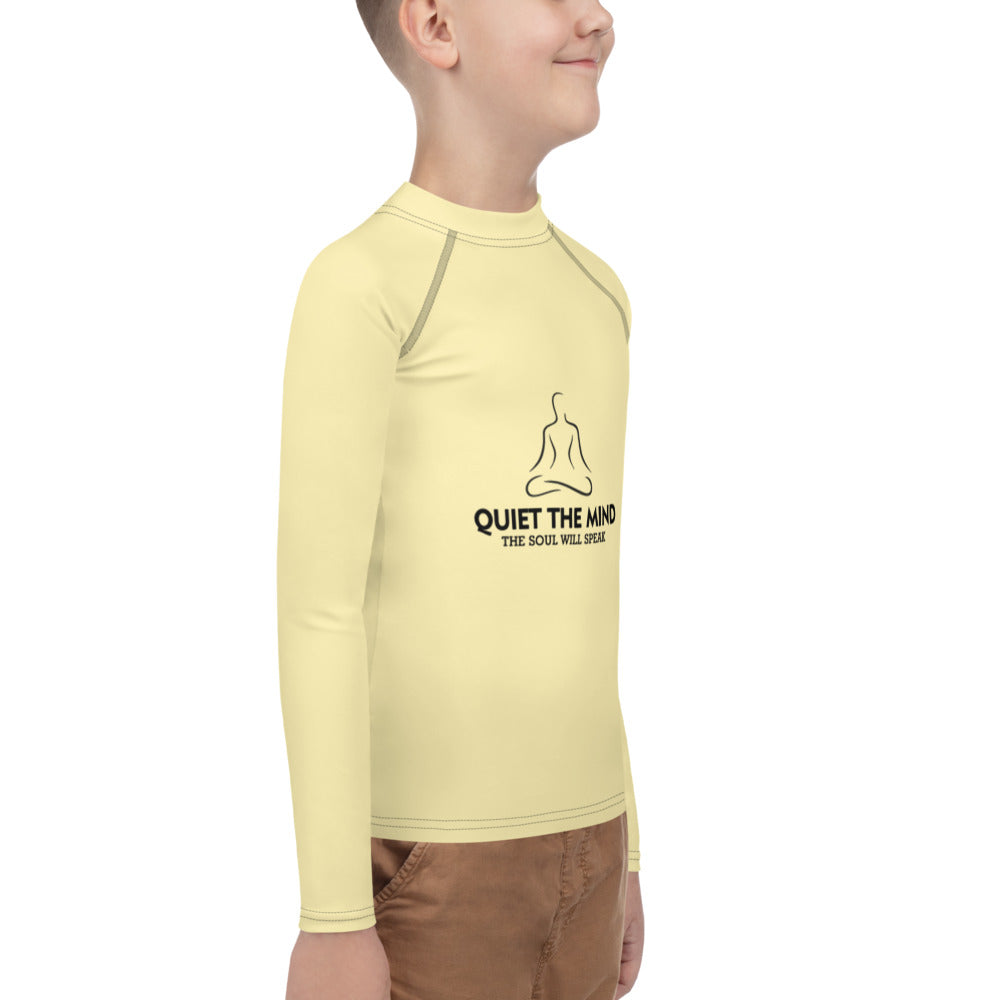 QUIET THE MIND - Youth Rash Guard