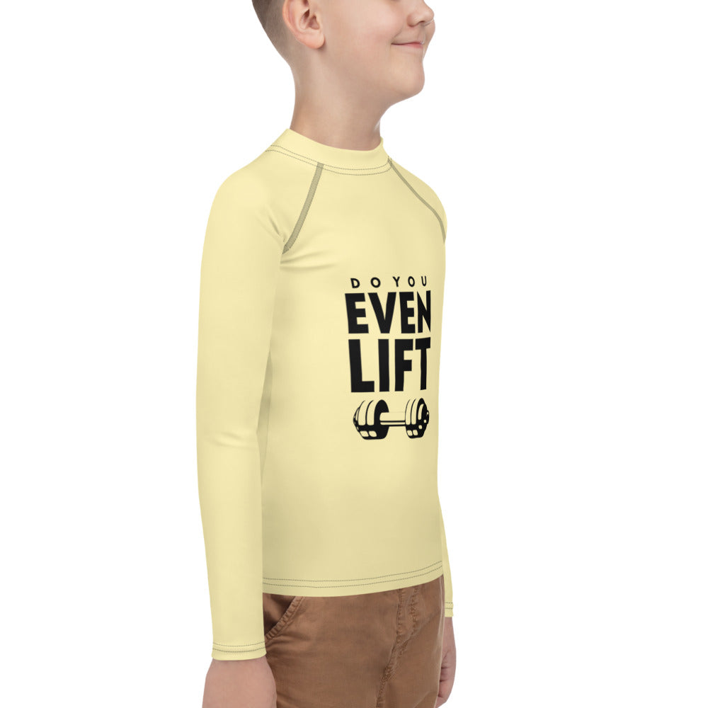 DO YOU EVEN LIFT - Youth Rash Guard