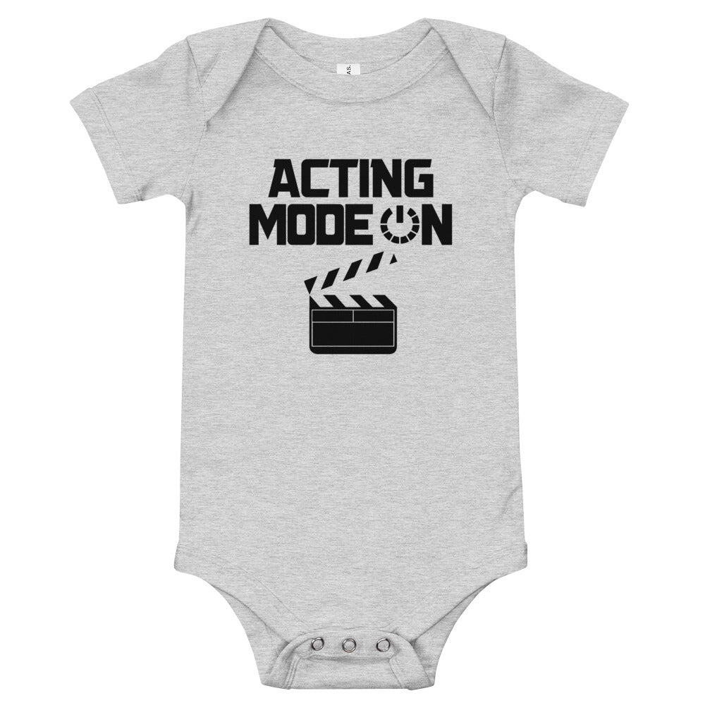 ACTING MODE ON - Baby short sleeve one piece