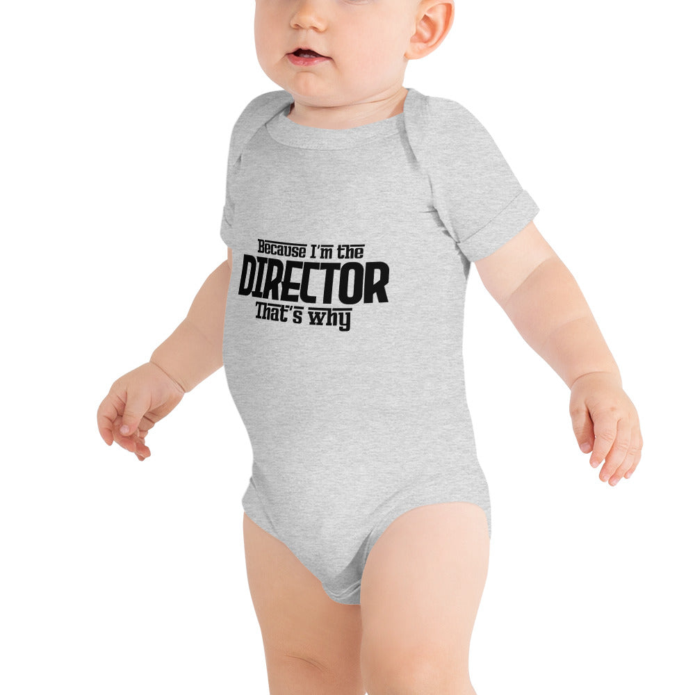 I'M THE DIRECTOR - Baby short sleeve one piece