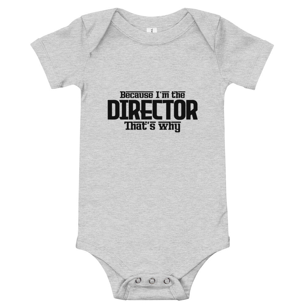 I'M THE DIRECTOR - Baby short sleeve one piece