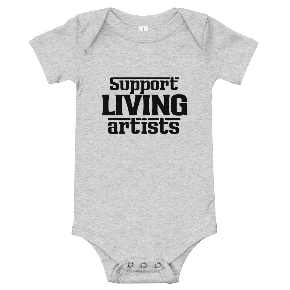 SUPPORT LIVING ARTISTS - Baby short sleeve one piece