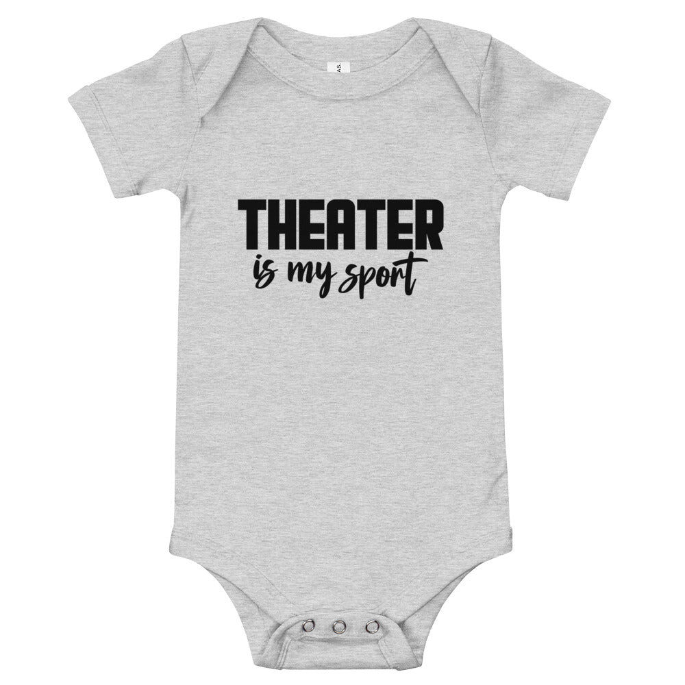 THEATER IS MY SPORT - Baby short sleeve one piece