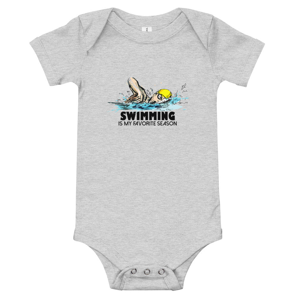 Swimming- Baby short sleeve one piece