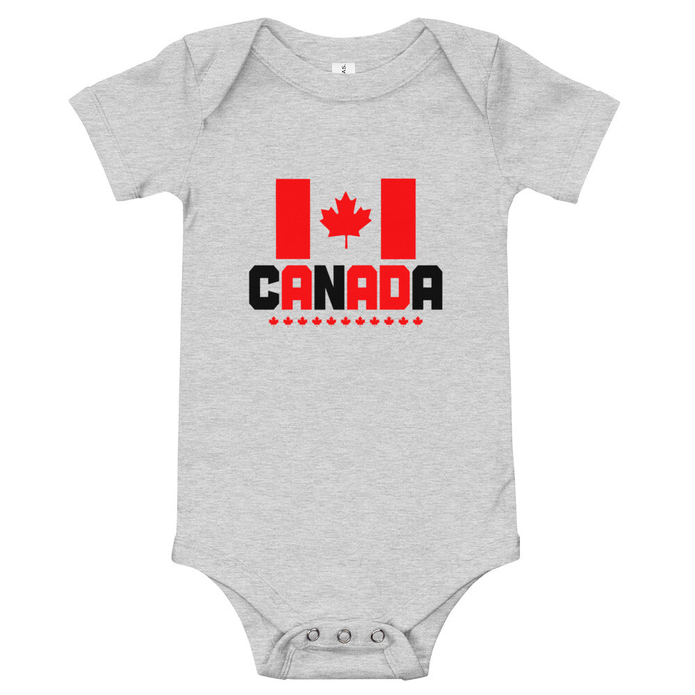 CANADA - Baby short sleeve one piece