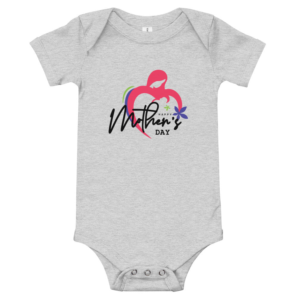 HAPPY MOTHER'S DAY - Baby short sleeve one piece