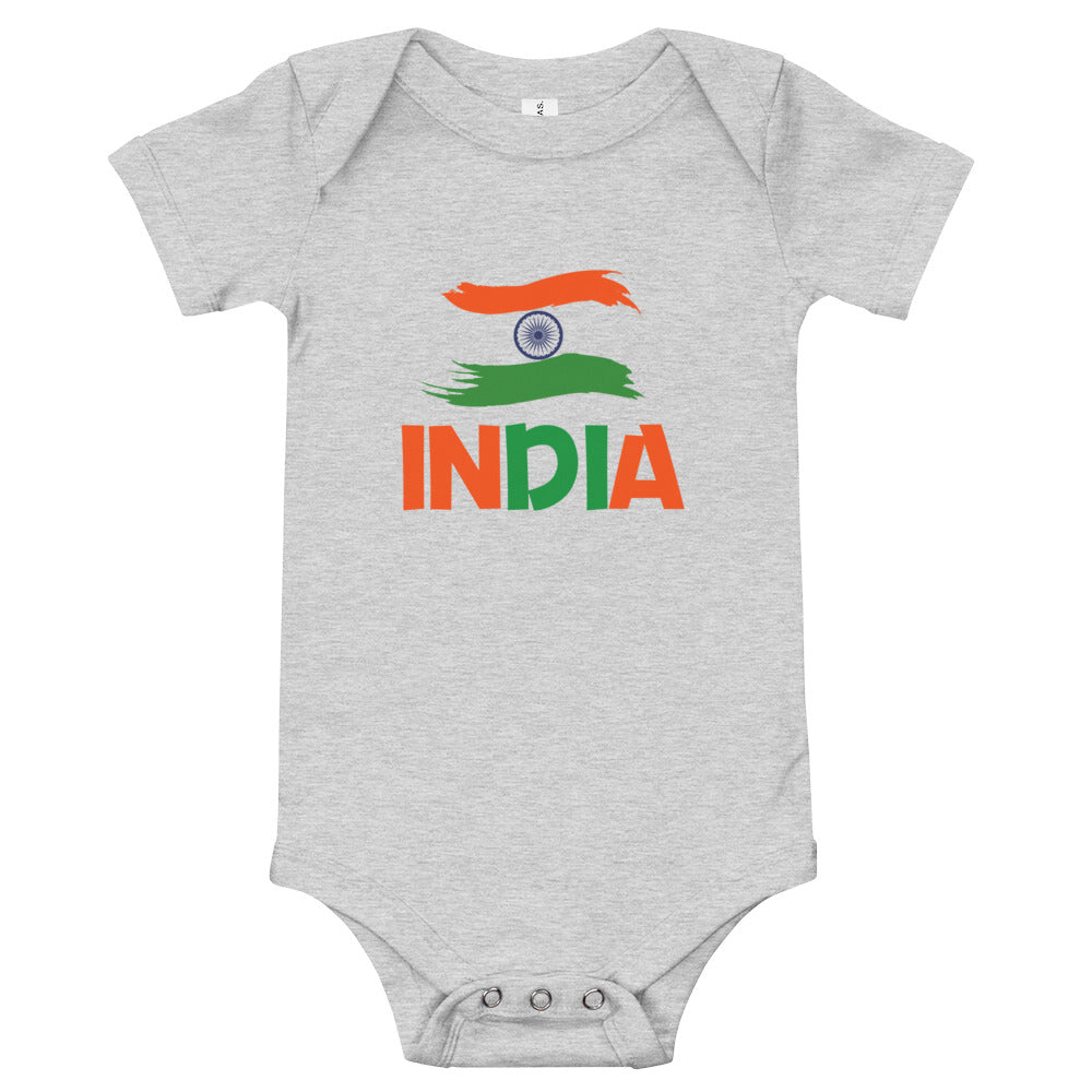 INDIA - Baby short sleeve one piece