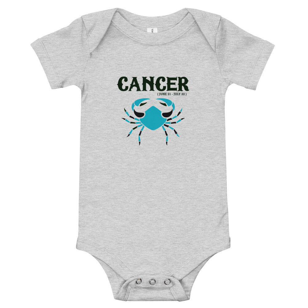 CANCER - Baby short sleeve one piece