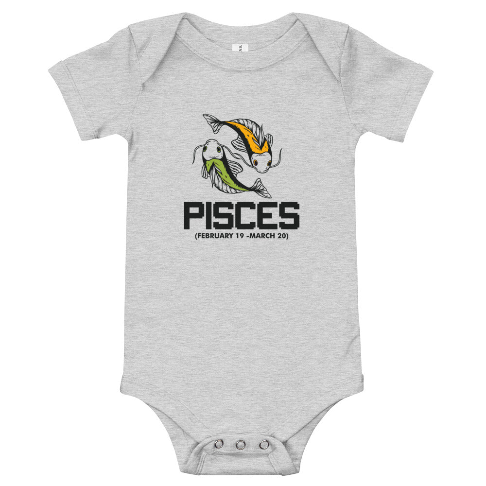 PISCES - Baby short sleeve one piece