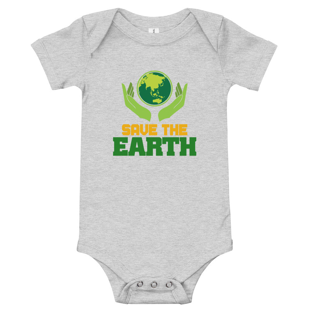 SAVE THE EARTH - Baby short sleeve one piece