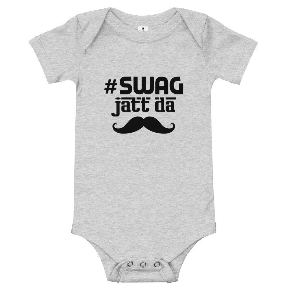 SWAG JATT DA - Baby short sleeve one piece