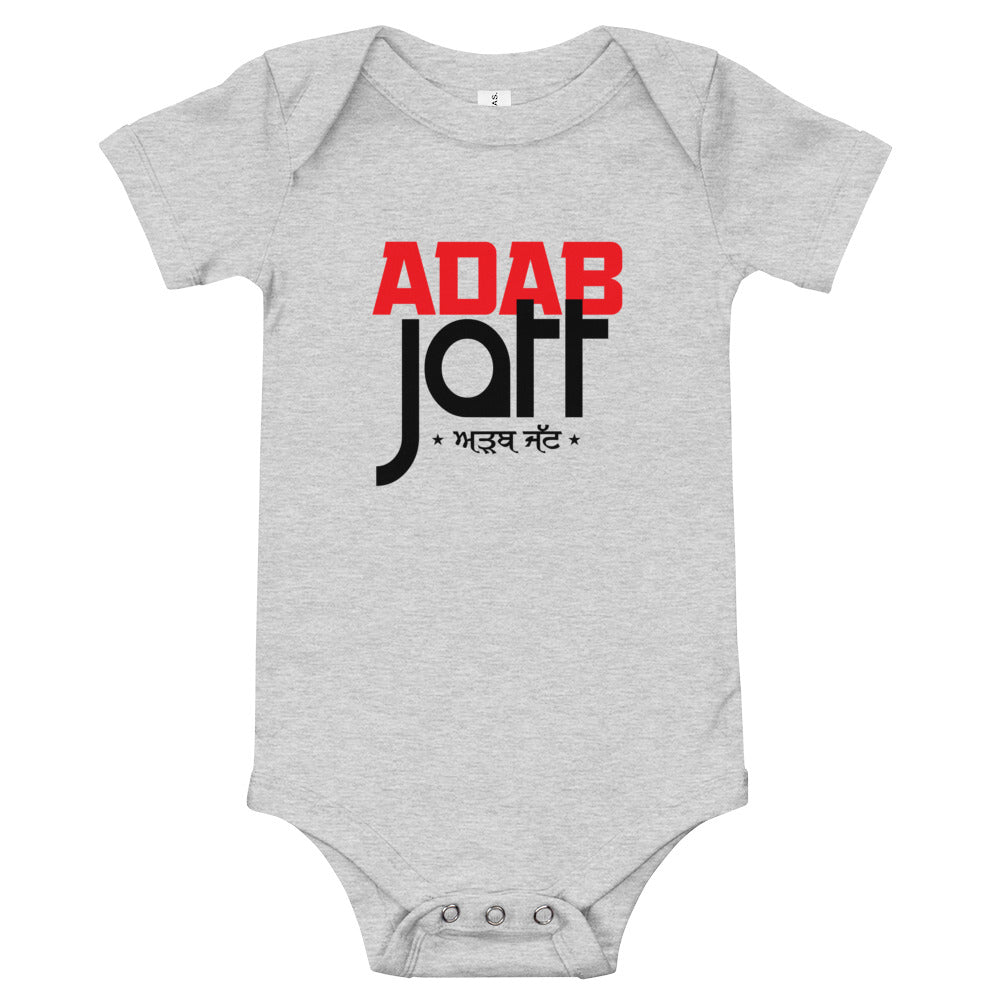 ADAB JATT - Baby short sleeve one piece