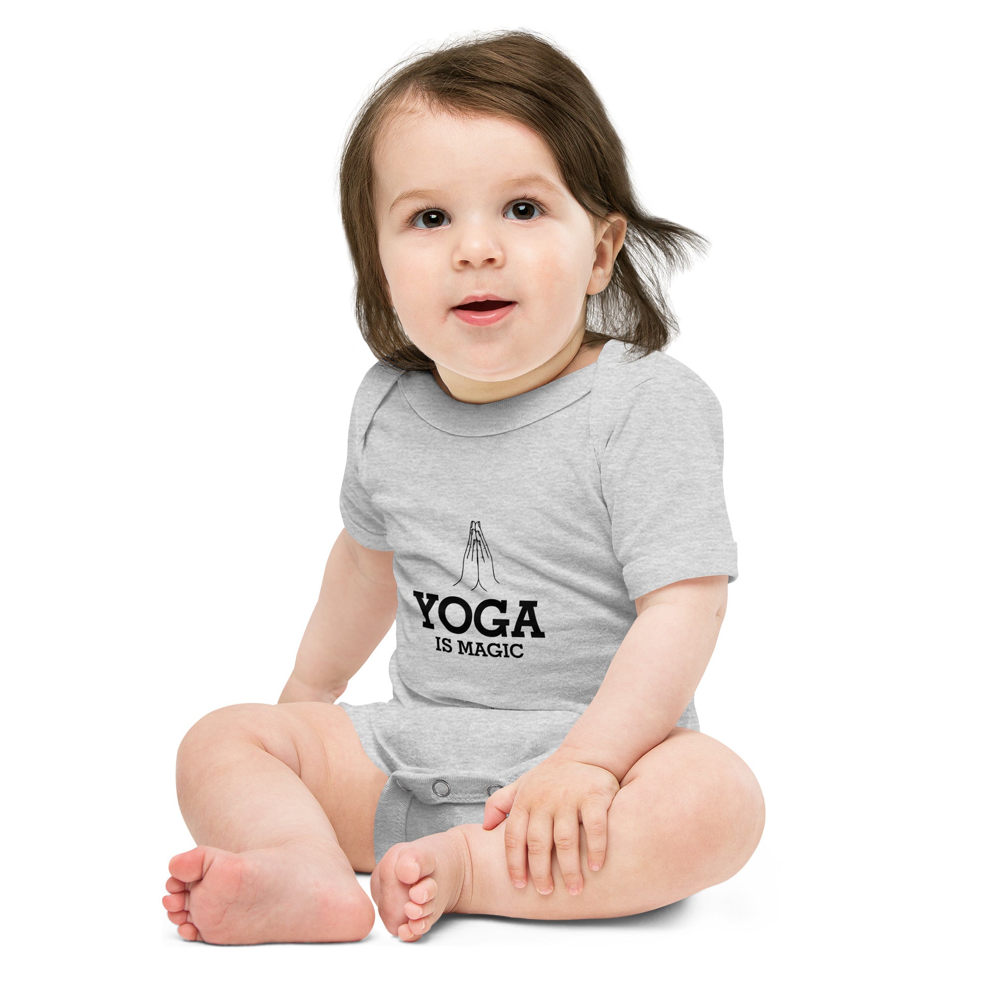 YOGA IS MAGIC - Baby short sleeve one piece