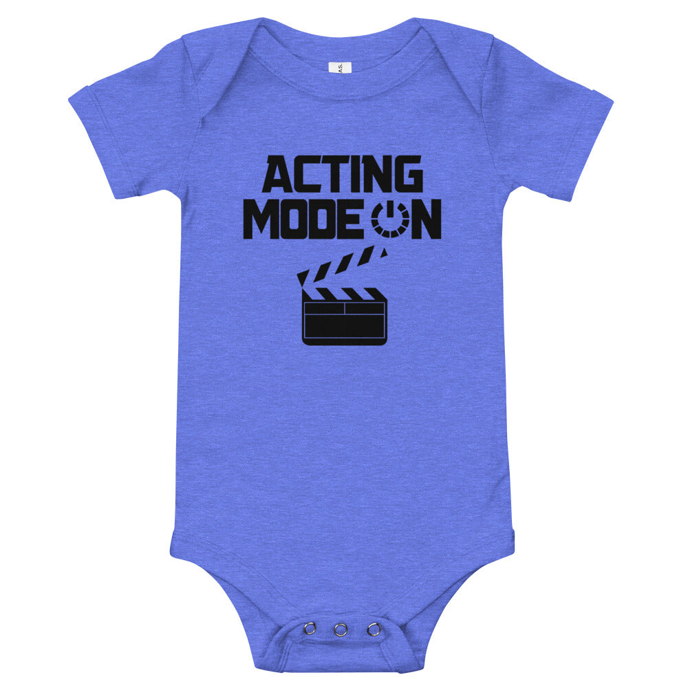 ACTING MODE ON - Baby short sleeve one piece